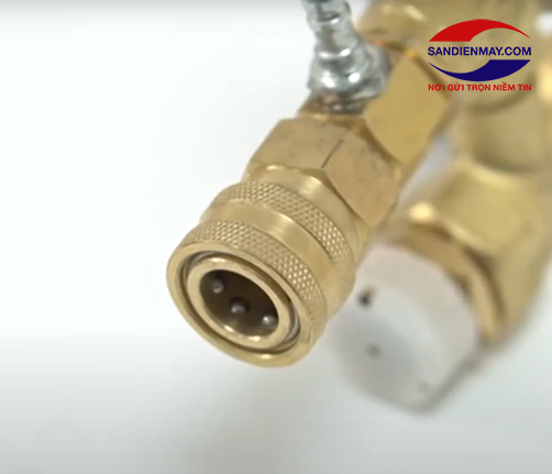 Cụm van chỉnh áp suất của máy xịt rửa xe